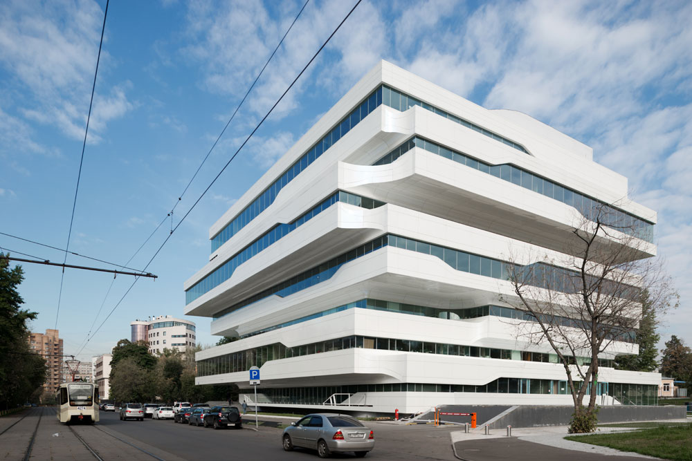 New Zaha Hadid's creation worth 36,5 mln USD opens in Moscow Russia